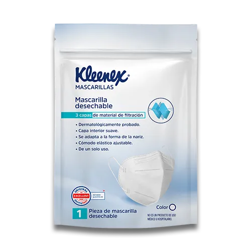 Kleenex Mascarillas 1pza frente